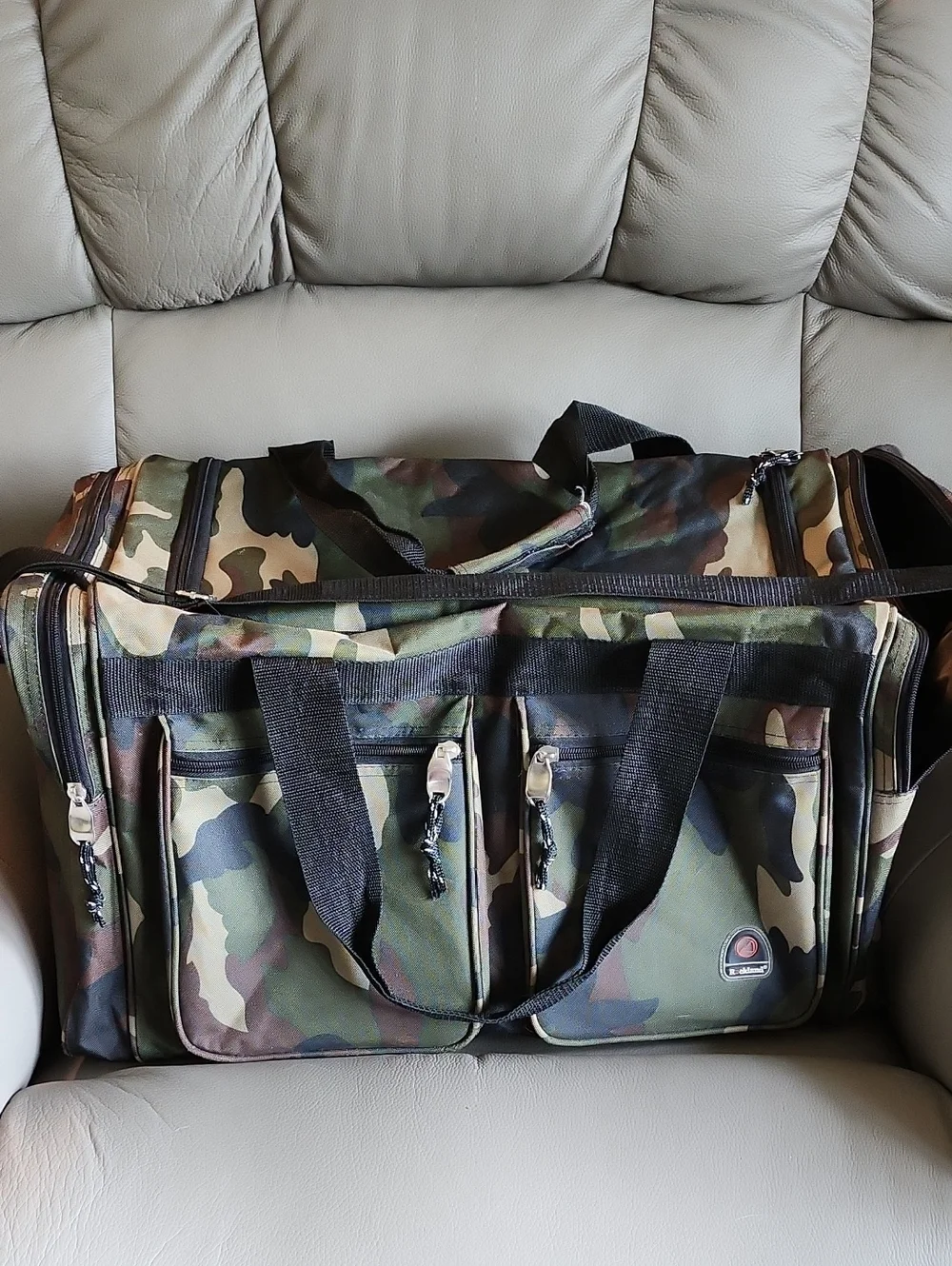 Camo Duffel Bag!